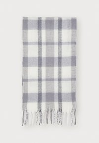 ONLY ONLWINIE CHECK SCARF - Sjal - magnet