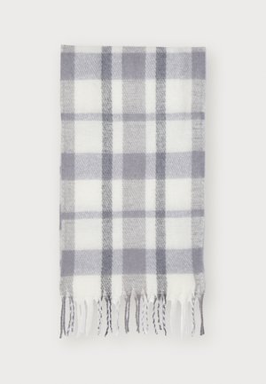 ONLWINIE CHECK SCARF - Sjal - magnet