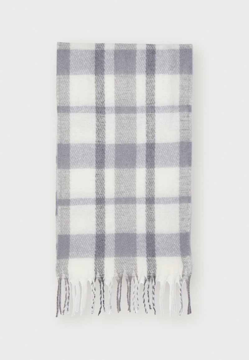ONLY ONLWINIE CHECK SCARF - Sjal - magnet