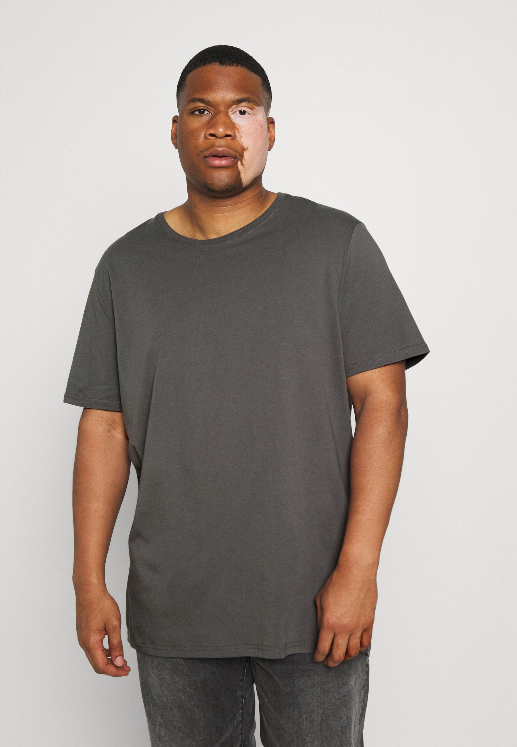 khaki longline t shirt
