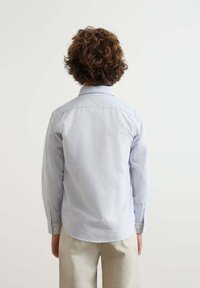 Scalpers Camisa - skyblue stripes