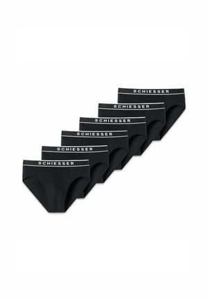 6ER PACK  RIO , LOGO-BUND, STRETCH  - Trusser - schwarz