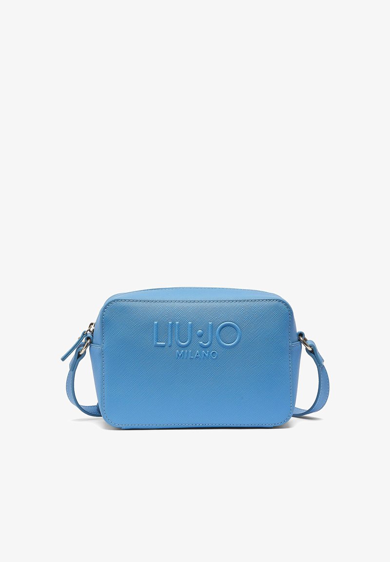 LIU JO WITH LOGO - Τσάντα χιαστί - blue