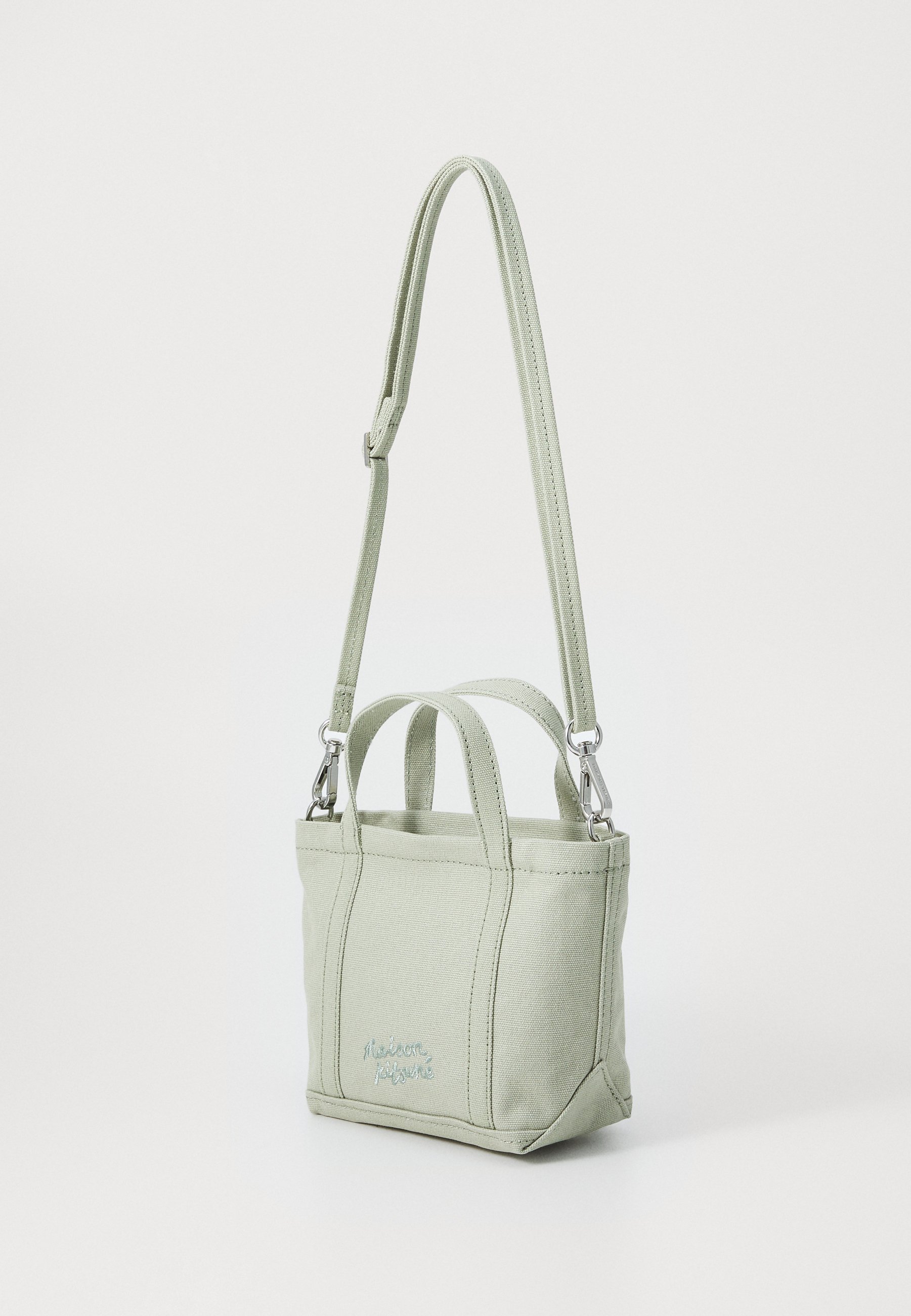 Maison Kitsuné FOX HEAD MINI - Handbag - court green/dark green