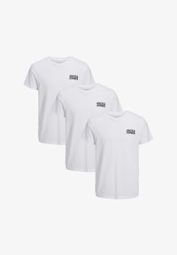 Sélectionné, white small print