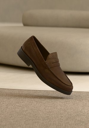 LEATHER - Chaussons - taupe