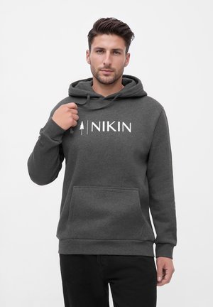 TREEHOODIE - Kapuzenpullover - black mel