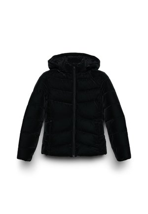 IMBOTTITO CON CAPPUCCIO - Giacca invernale - ultrablack