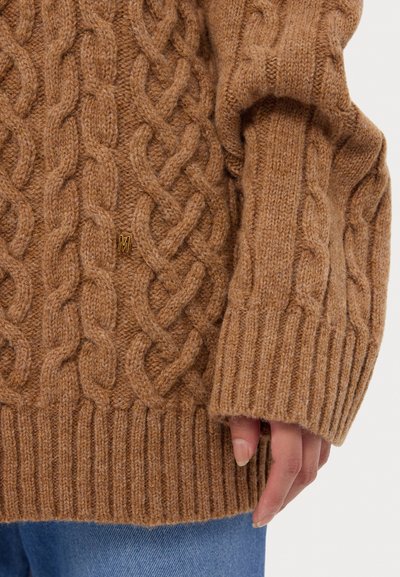 MOSCHINO MAGLIA - Svetrík - marrone