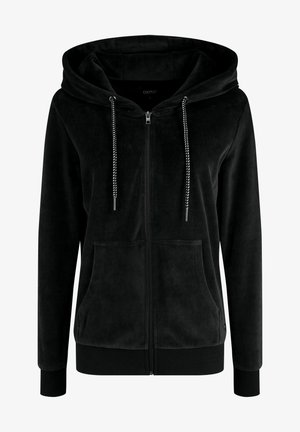 Oxmo OXVICKY - Cipzáras pulóver - black