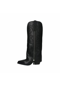 Bottes de cowboy / motard - black