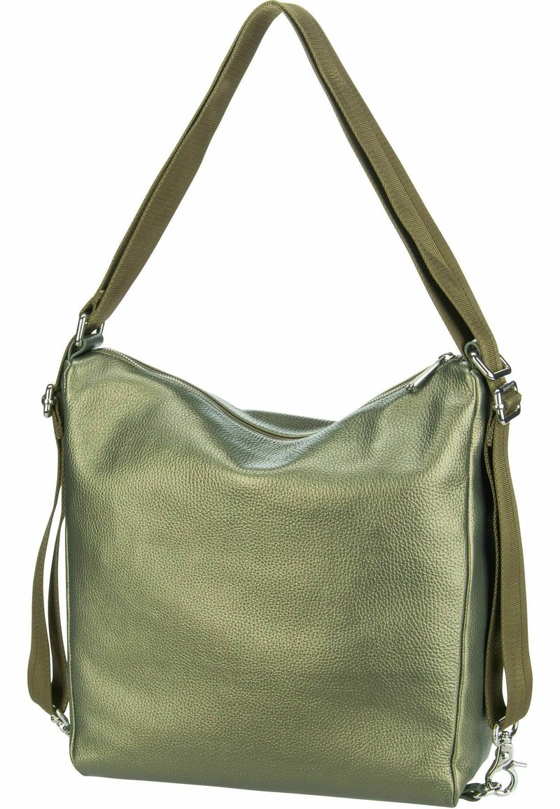 Damen Handtaschen | Mandarina Duck MELLOW LUX HOBO Shopping Bag metal green/oliv - LN80330 Damen Handtaschen | Mandarina Duck MELLOW LUX HOBO Shopping Bag metal green/oliv - LN80330