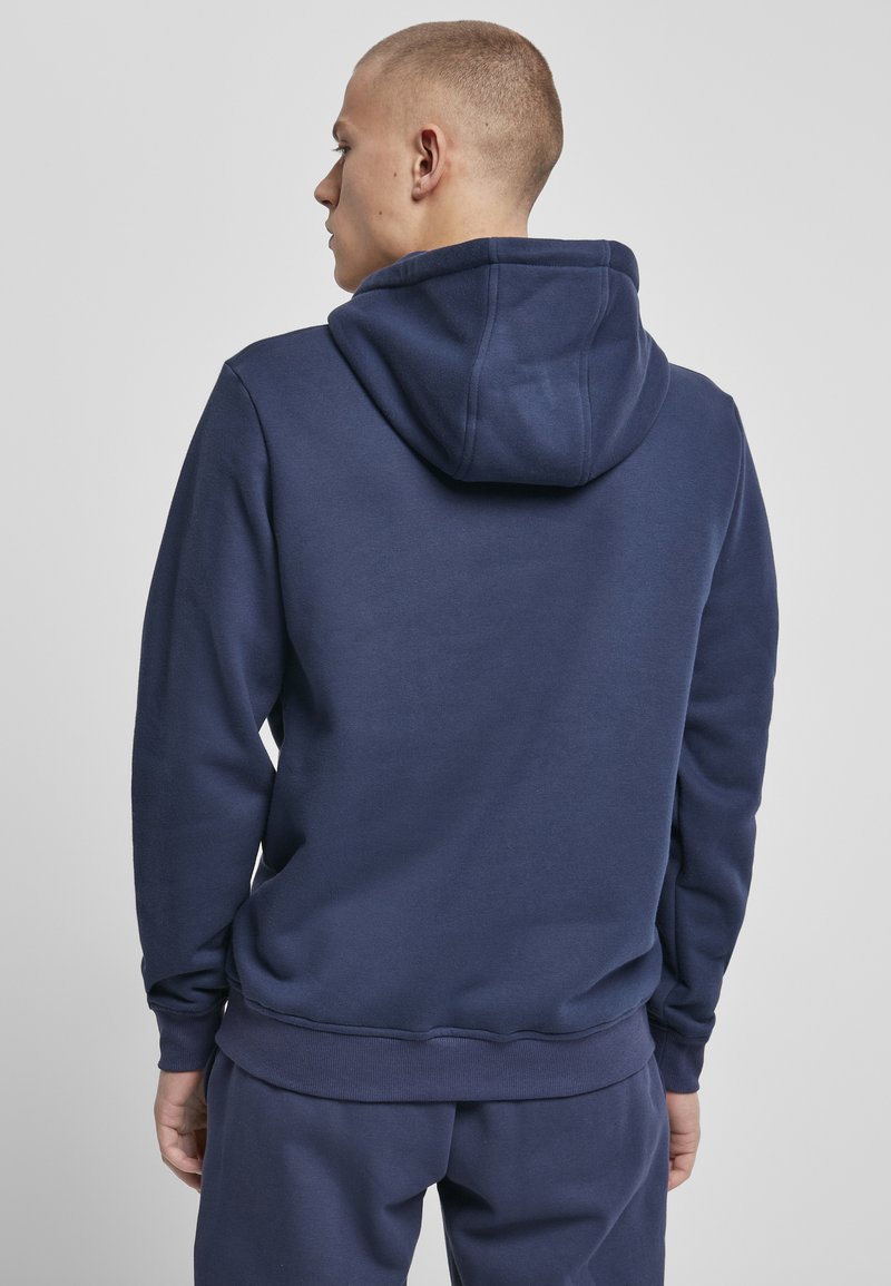 dark navy essentials hoodie