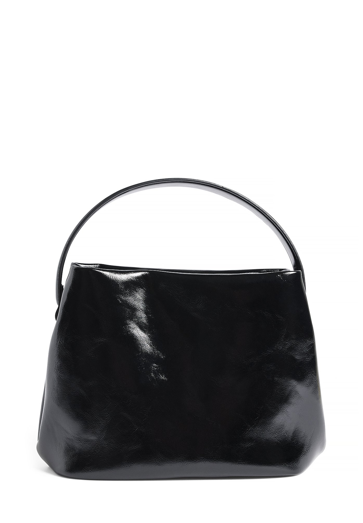 NA-KD FOLD DETAIL Handtasche black/schwarz Zalando