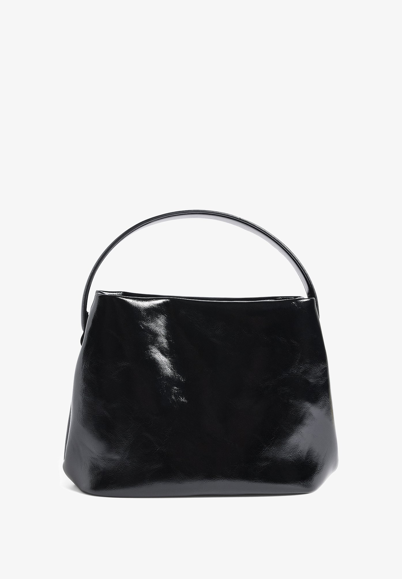 NA-KD FOLD DETAIL Handtasche black/schwarz Zalando