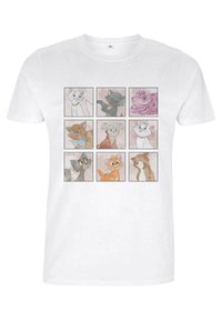 Disney MICKEY AND FRIENDS DISNEY KITTIES - T-shirt z nadrukiem