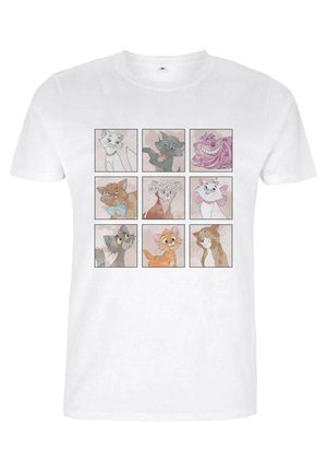 Disney MICKEY AND FRIENDS DISNEY KITTIES - T-shirt z nadrukiem