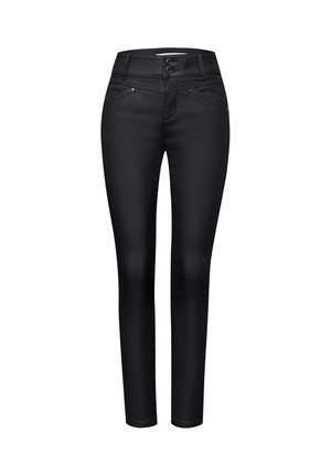 COATED - Vaqueros slim fit - schwarz