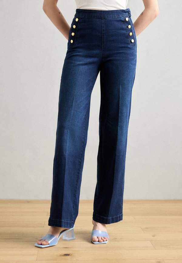 TROUSERS ANAIS  - Wide Leg - denim