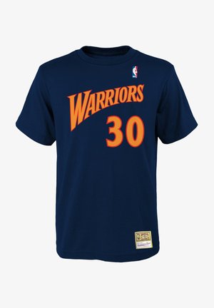 Mitchell & Ness NBA GOLDEN STATE WARRIORS NBA N& STEPHEN CURRY - T-Shirt print - navy