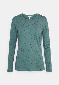 Selecionado, teal blue