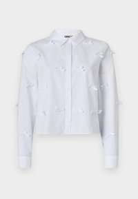 ONLBOWY BOW DETAIL SHIRT - Overhemdblouse - white