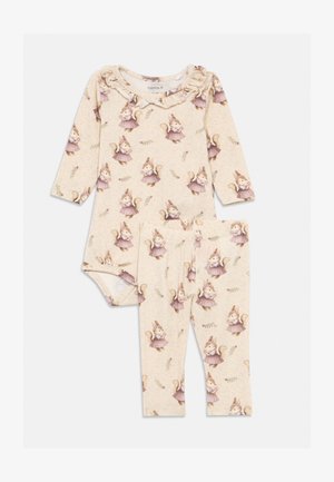 Name it, NBFSHELLY SET - Leggings - Hosen - peyote melange
