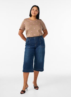 Zizzi, Džínsy s rovným strihom - dark blue denim