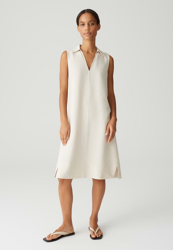 RELAXED FIT MIDI - Freizeitkleid - natural glaze