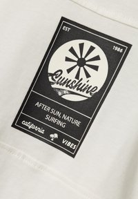 Name it 2ER-SET RUNDHALS KURZARM  - Print T-shirt - weiß