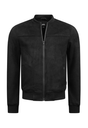 INDICODE JEANS Imiteret læderjakke - black