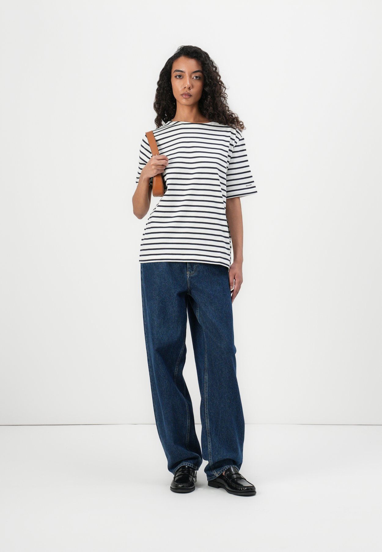 STRIPE BOAT NECK
