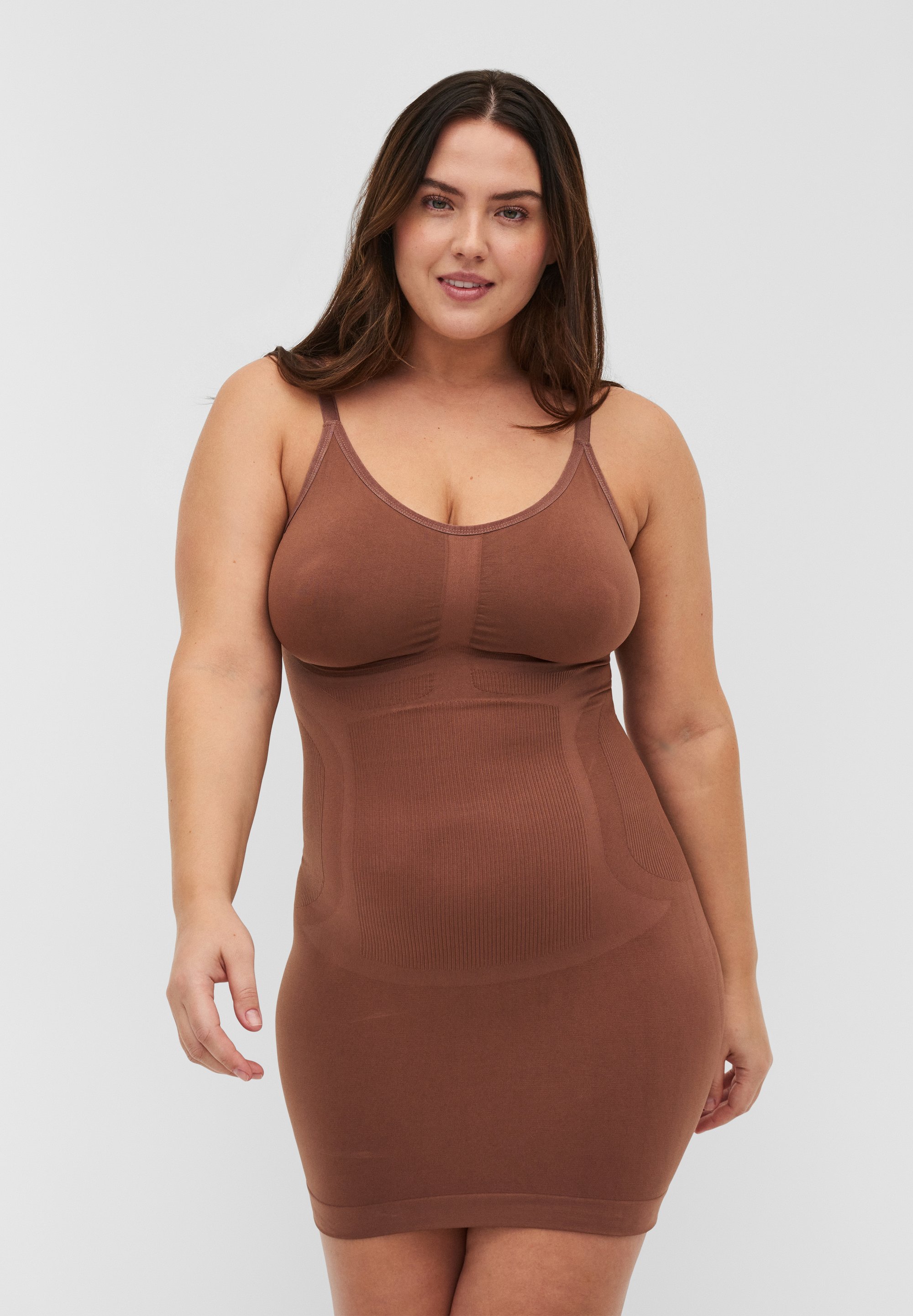princess polly baby blue dress Brave Soul | Womens Plus Size Long Sleeve Midi Dress with Notch Neck Detail  | Wrap Dresses main image 0