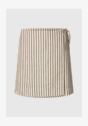 Selected, A-line skirt - egret
