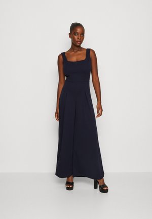 RAIN WIDE LEG PLEAT - Jumpsuit - navy blue