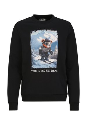 19V69 Italia, 19V69 ITALIA SWEATSHIRT NICO WINTERSPORTS 2 - Sweatshirt - black