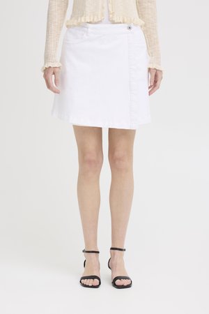 ICHI, IHZIGGY SK6 - A-lijn rok - blanc de blanc
