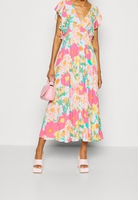 YAS Vestido camisero - multi-coloured