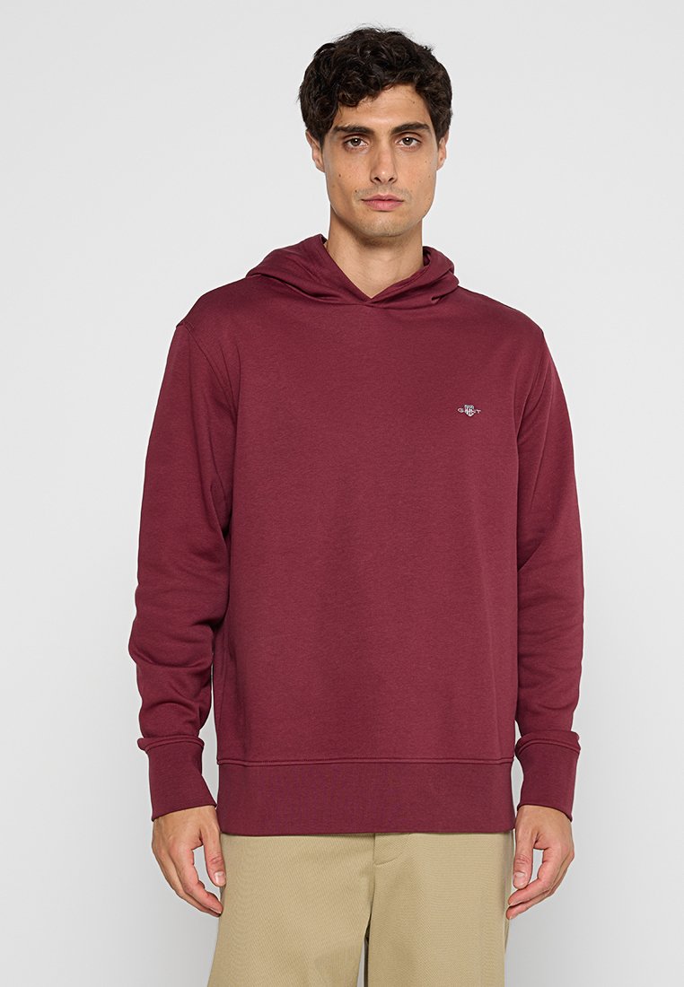 Gant Hoodie bordeauxrood