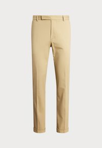 STRETCH CHINO SUIT TROUSER - Pantalones - monument tan