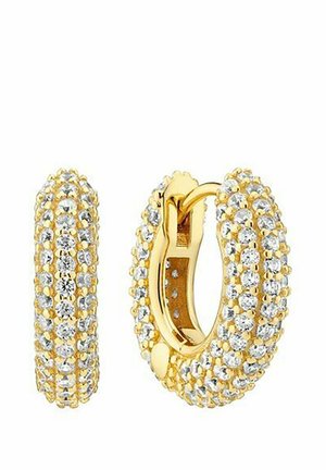 CARRARA PICCOLO - Øreringe - gold coloured white