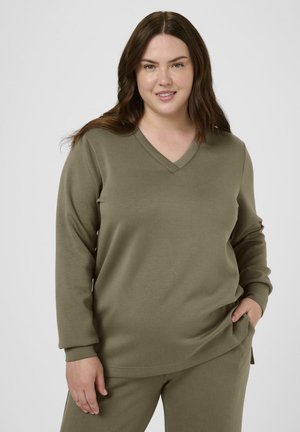 ANNITA - Sweatshirt - morel