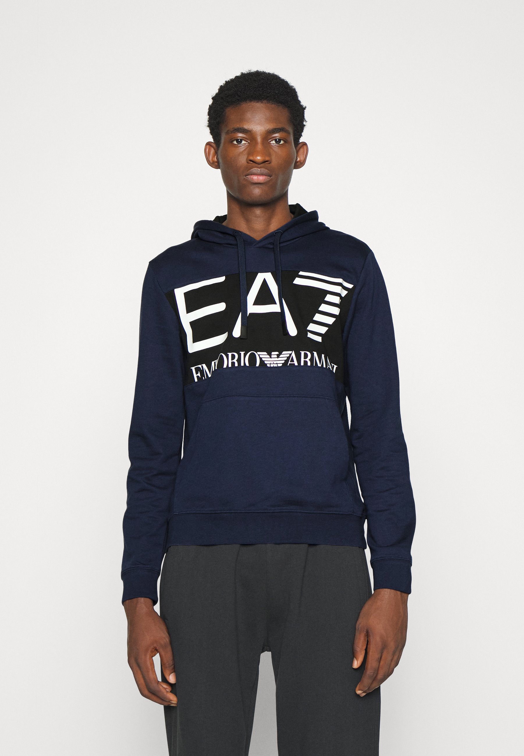 EA7 Emporio Armani Sweatshirt - dark blue - Zalando.co.uk