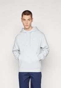 Nike Sportswear SPORTSWEAR CLUB FLEECE - Melegítőfelső - pure platinum/white