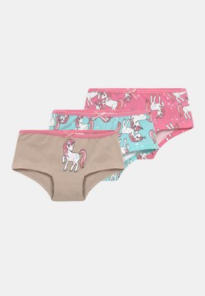 MINI UNICORNS 3 PACK - Boxerky - pink