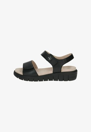 Sandalias con plataforma - black blk sole