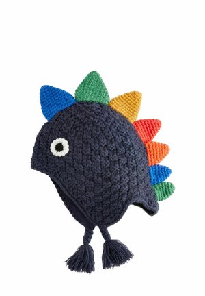 INCA PATTERN  - REGULAR FIT - Bonnet - navy blue dinosaur