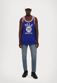 Polo Ralph Lauren SLEEVELESS TANK - Top - active royal/college orange
