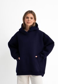 MIRONS Felpa con cappuccio - dark blue