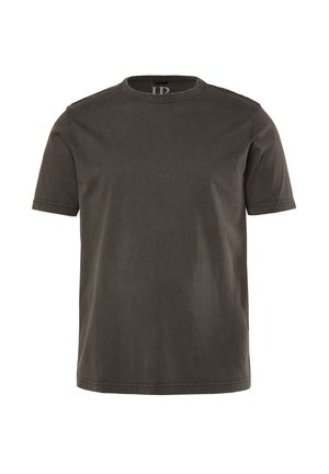 JP1880, T-SHIRT, SHORT SLEEVE, CHEST PRINT, VINTAGE LOOK, UP TO 8XL - T-Shirt basic - dark brown